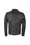 Religion Mens Black Dash Leather Jacket