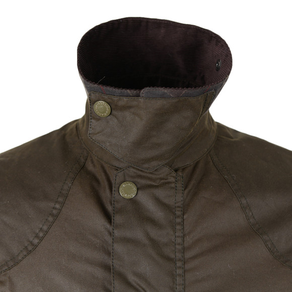 Barbour Lifestyle Mens Green Digby Wax Jacket #4