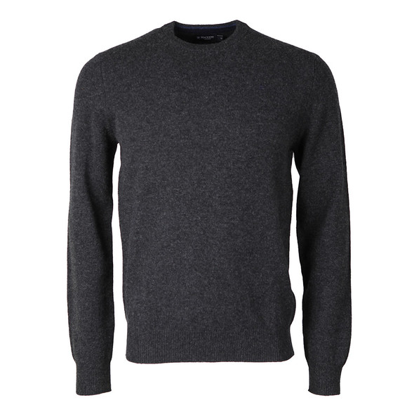 Hackett Mens Grey Crew Neck Jumper main image