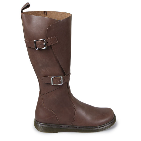 Dr. Martens Womens Brown Caite Oily Illusion Boot #1