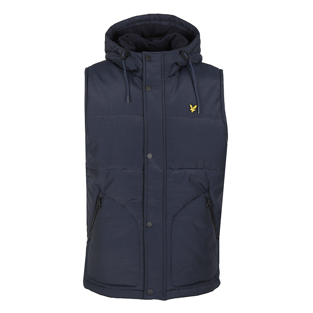 Lyle \u0026 Scott Wadded Hooded Gilet | Masdings