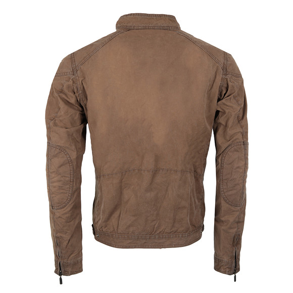 Barbour International Triumph Mens Brown Locking Wax Jacket #4