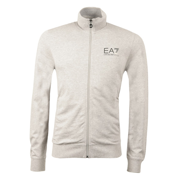 EA7 Emporio Armani Mens Grey Small Logo Tracksuit main image