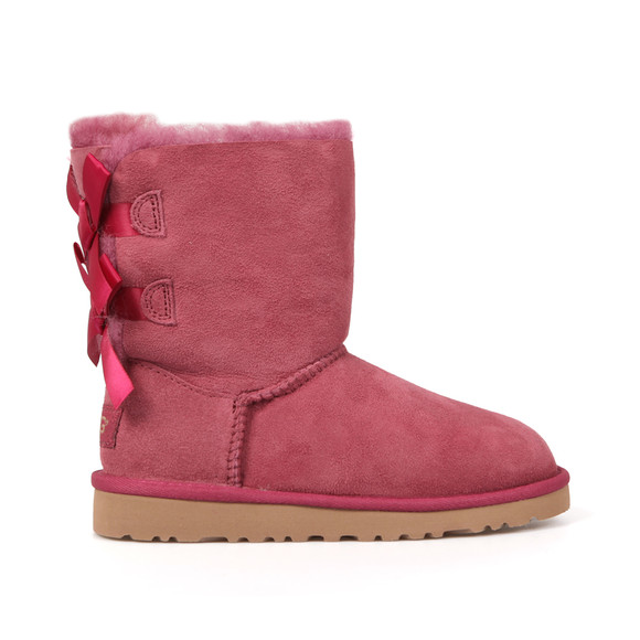 Ugg Girls Purple Bailey Bow Boot #1