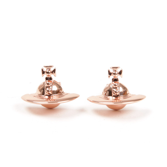 Vivienne Westwood Womens Pink Solid Orb Earring main image