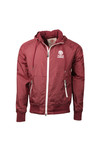 Franklin & Marshall Mens Red Lightweight Hooded Jacket
