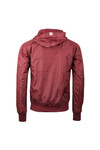 Franklin & Marshall Mens Red Lightweight Hooded Jacket
