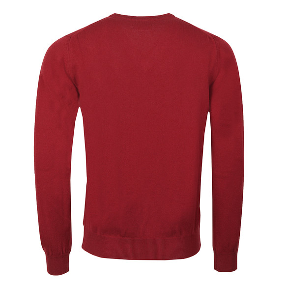 Gant Mens Red V-Neck Jumper main image