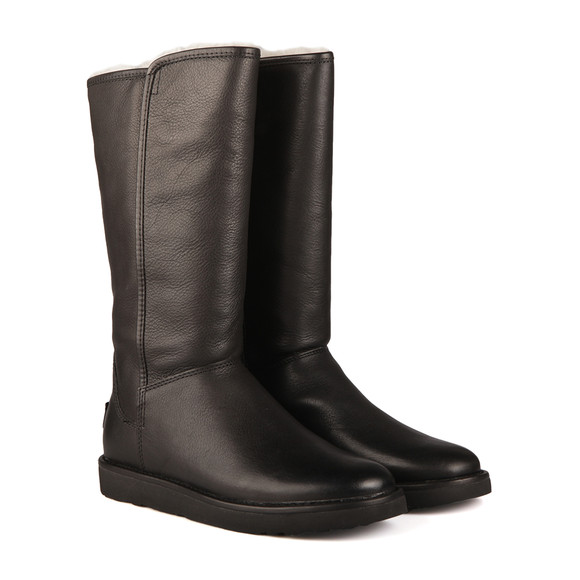 Ugg Womens Black Abree Leather Boot main image