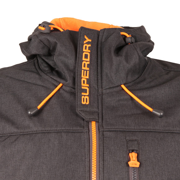 Superdry Mens Grey Hooded Windtrekker main image