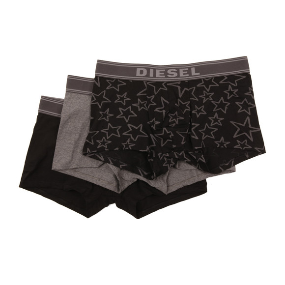 Diesel Mens Grey UMBX Shawn 3 Pack Boxer #1