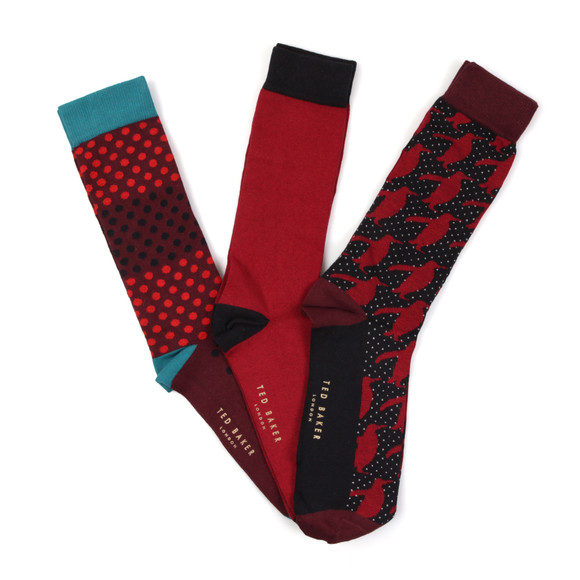 Ted Baker 3 Pack Sock Gift Set Oxygen Clothing