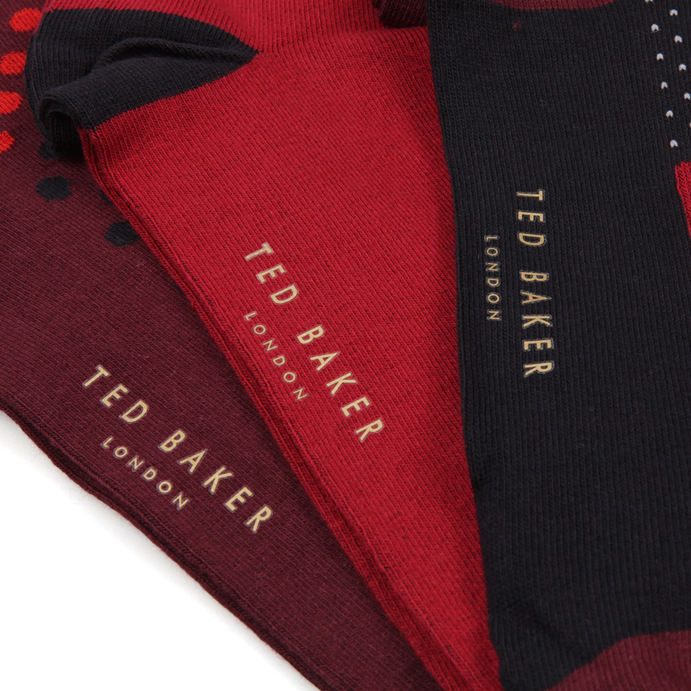 Ted Baker 3 Pack Sock Gift Set Oxygen Clothing