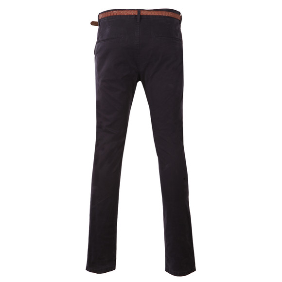 Scotch & Soda Mens Blue Chino In Stretch Cotton main image