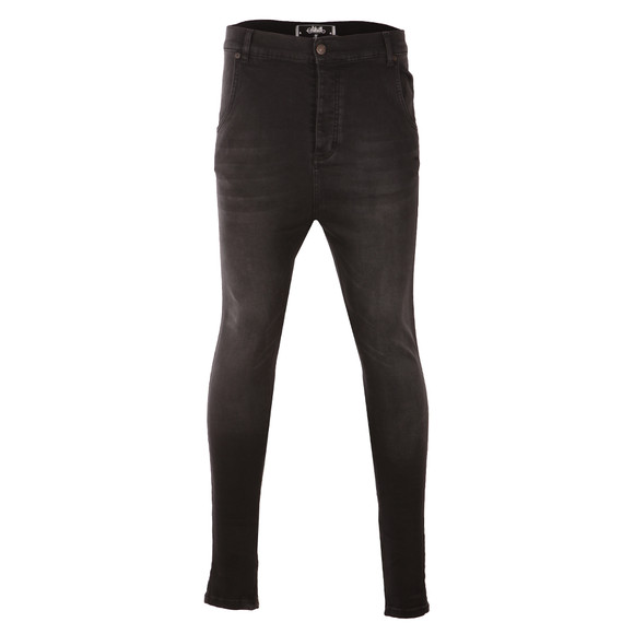 Sik Silk Mens Black Drop Crotch Jean main image