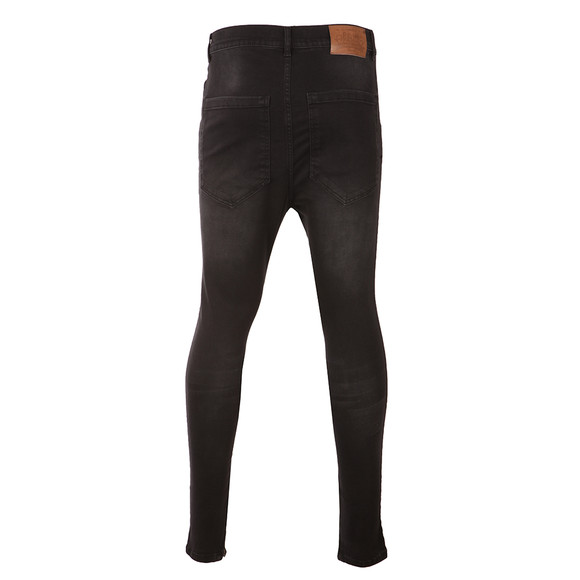 Sik Silk Mens Black Drop Crotch Jean main image