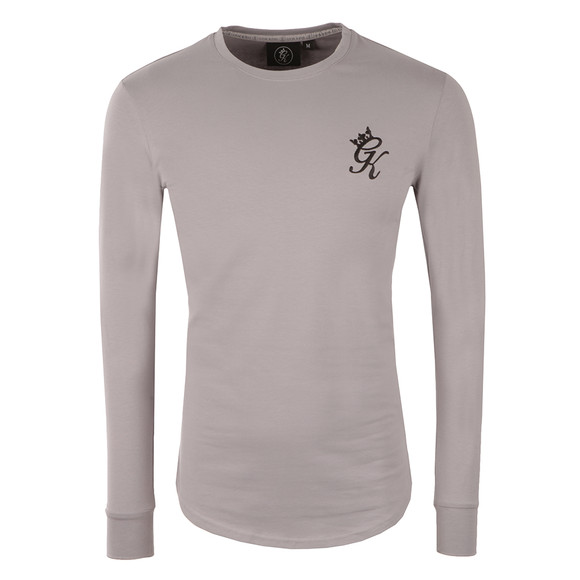 Gym King Mens Grey Long Sleeve Undergarment Tee main image