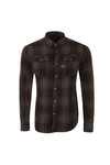 G-Star Mens Black Landoh L/S Check Shirt