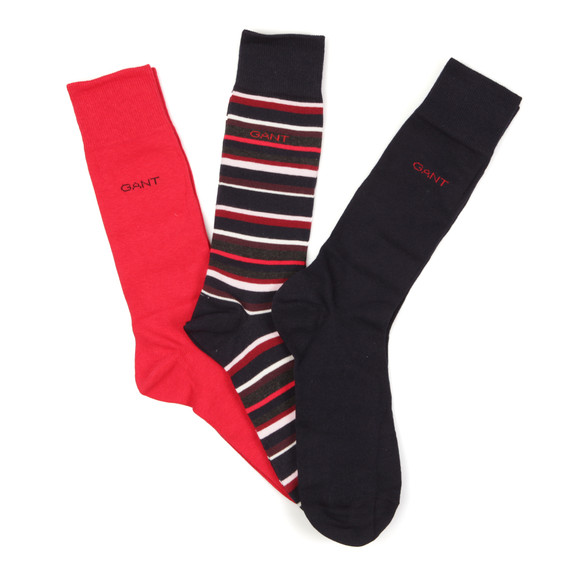 Gant Mens Red Holiday Socks Gift Box main image