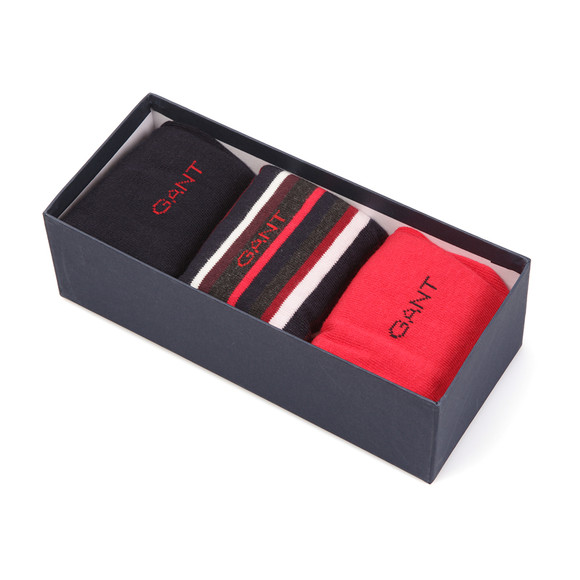 Gant Mens Red Holiday Socks Gift Box main image