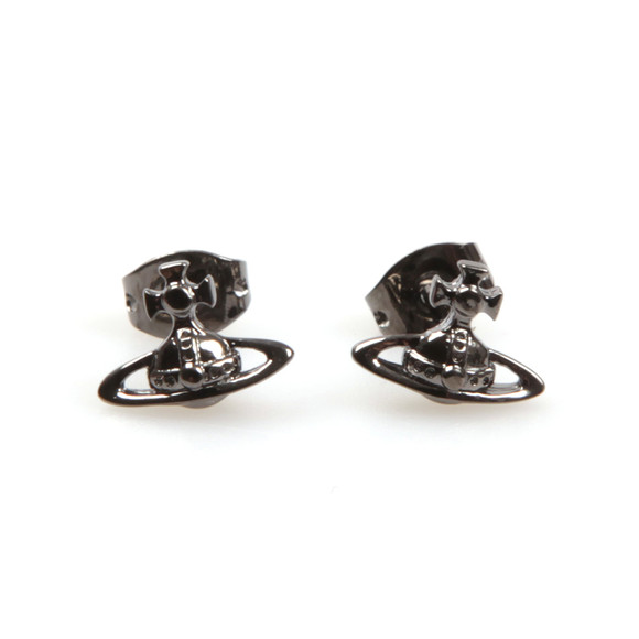 Vivienne Westwood Womens Grey Lorelei Stud Earrings #1
