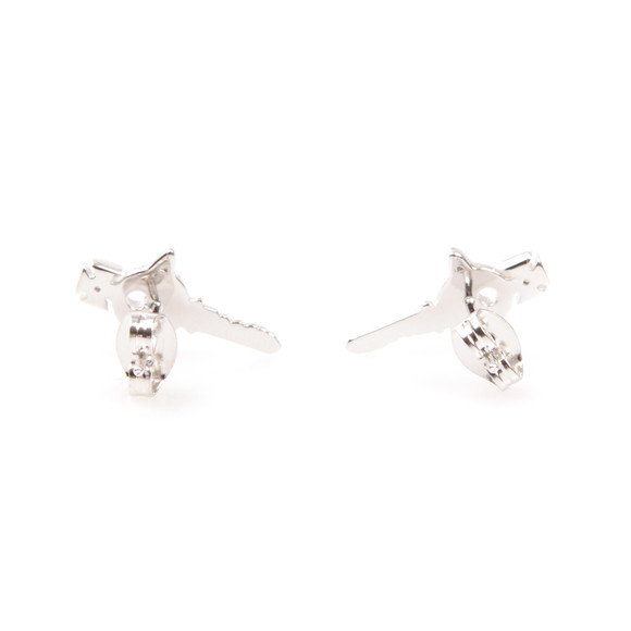 Vivienne Westwood Womens Silver Darianne Petite Key Earring main image