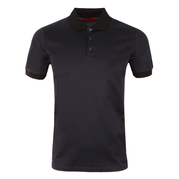 HUGO Mens Blue Devron Polo Shirt main image