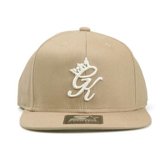 Gym King Mens Beige Core Signature Snapback main image