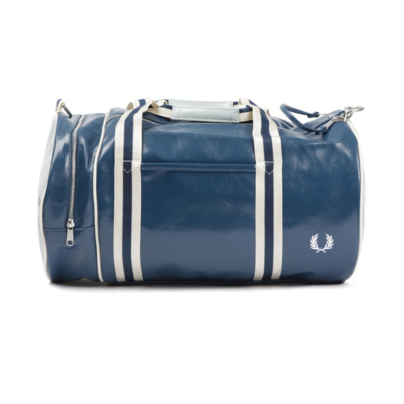 Fred Perry Mens Blue Classic Barrel Bag main image