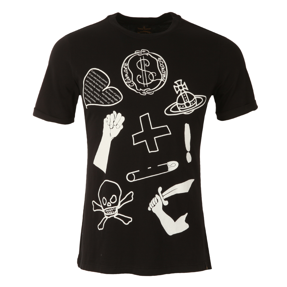 Vivienne Westwood Anglomania Classic Logo Mix T Shirt | Oxygen