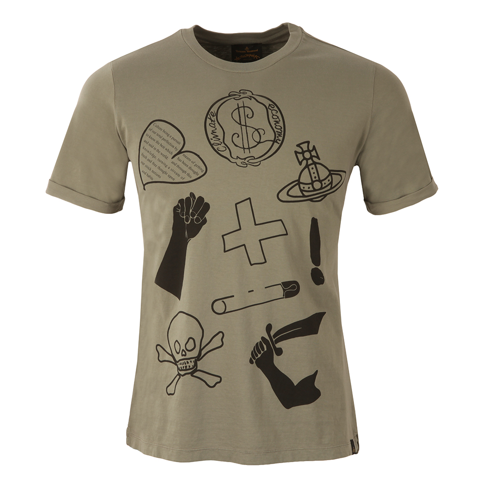 Vivienne Westwood Anglomania Classic Logo Mix T Shirt | Oxygen