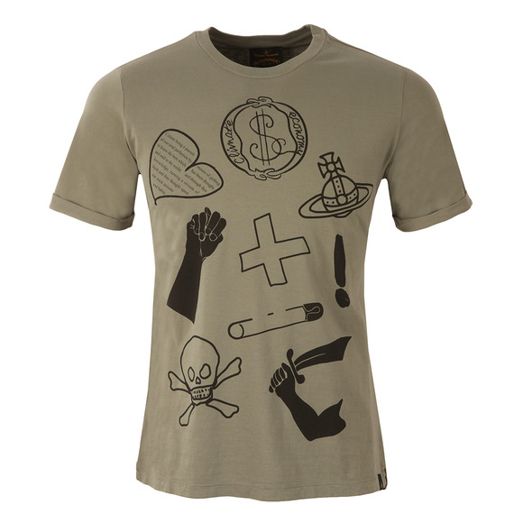 Vivienne Westwood Anglomania Classic Logo Mix T Shirt | Oxygen