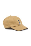 Hackett Mens Beige Number Cap