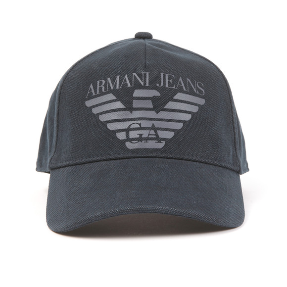 Armani Jeans Mens Blue Large Logo Cap main image