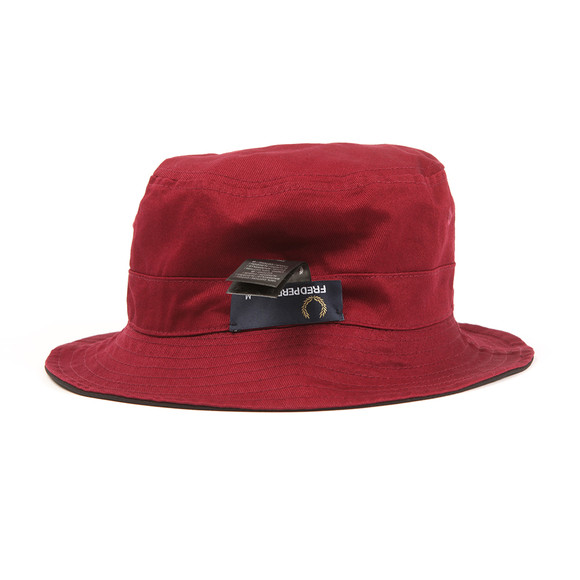 Fred Perry Mens Black Reversible Fisherman's Hat #4