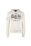 Superdry Mens Grey Premium Goods Hoodie