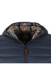 Pretty Green Mens Blue Pembrook Quilted Jacket