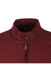 Pretty Green Mens Red Dalton Harrington Jacket