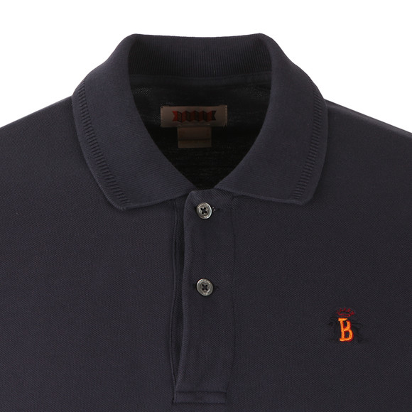 Baracuta Mens Blue Pique Polo Shirt main image