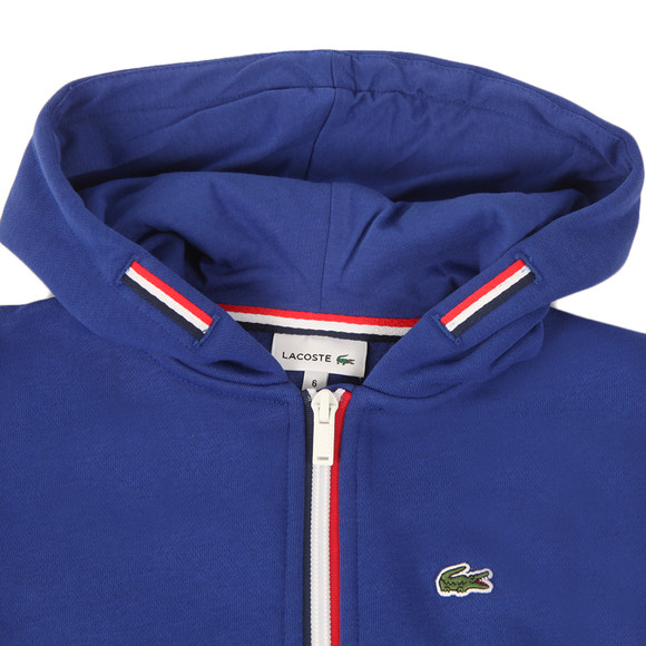 Lacoste Boys Blue SJ2970 Full Zip Hoody #3