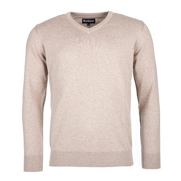 Barbour Lifestyle Pima Cotton V Neck Jumper | Masdings