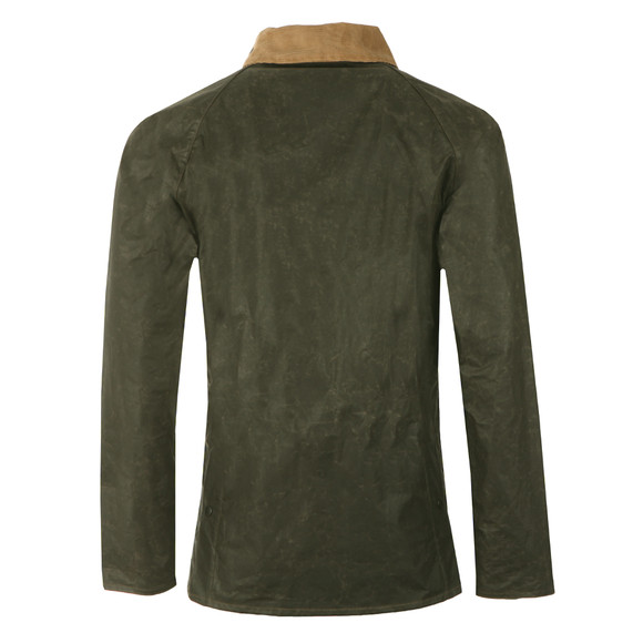 Barbour Heritage Mens Green Truss Wax Jacket main image