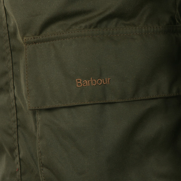 Barbour Lifestyle Mens Green Bristol Wax Jacket main image