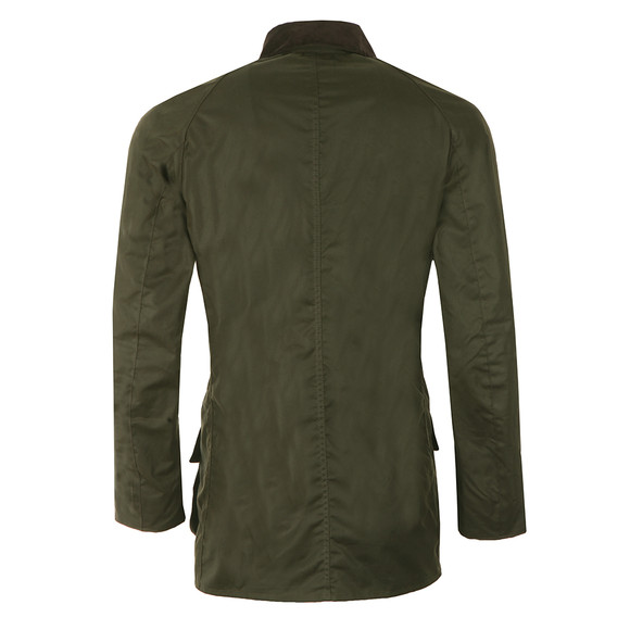 Barbour Lifestyle Mens Green Bristol Wax Jacket main image