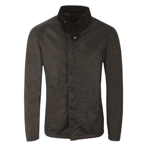 Barbour Lifestyle Mens Blue Crofton Wax Jacket #1