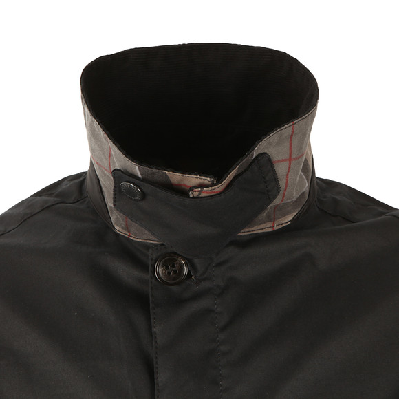 Barbour Lifestyle Mens Blue Crofton Wax Jacket #2