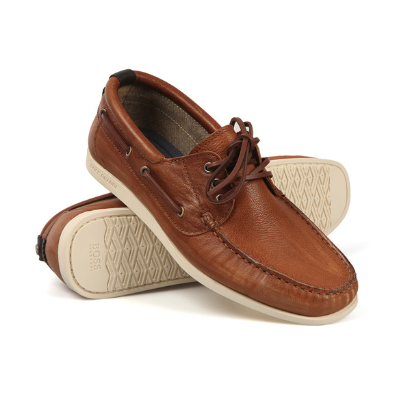 BOSS Casual Mens Brown Nydeck Shoe main image