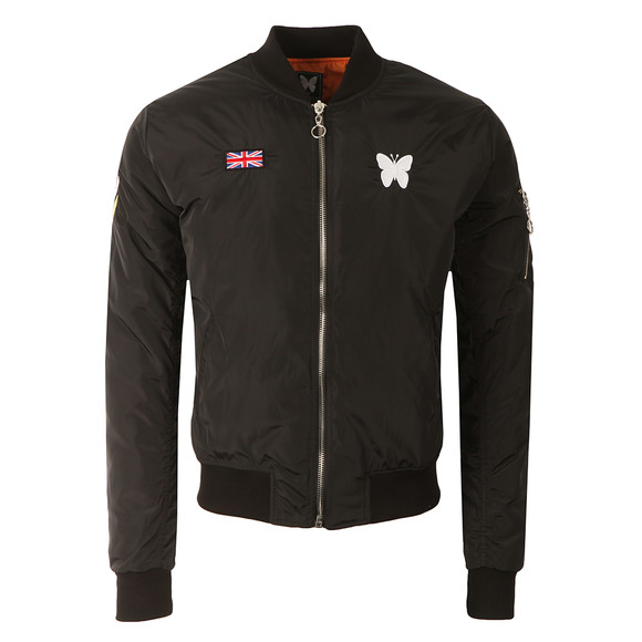 Good For Nothing Mens Black Military Bomber main image