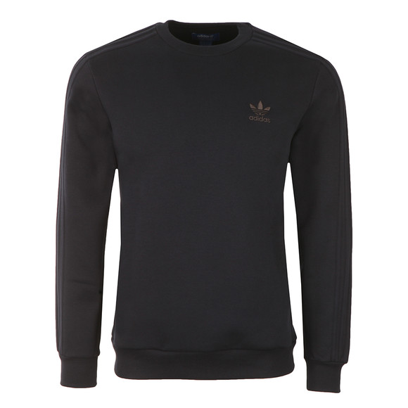 adidas Originals Mens Blue Crew Neck Sweatshirt main image