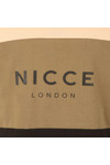 Nicce Mens Beige Triple Panel T-Shirt